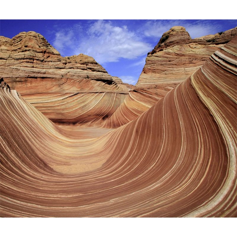 Papier peint panoramique XL THE WAVE COYOTE BUTTES 300 x 250 cm