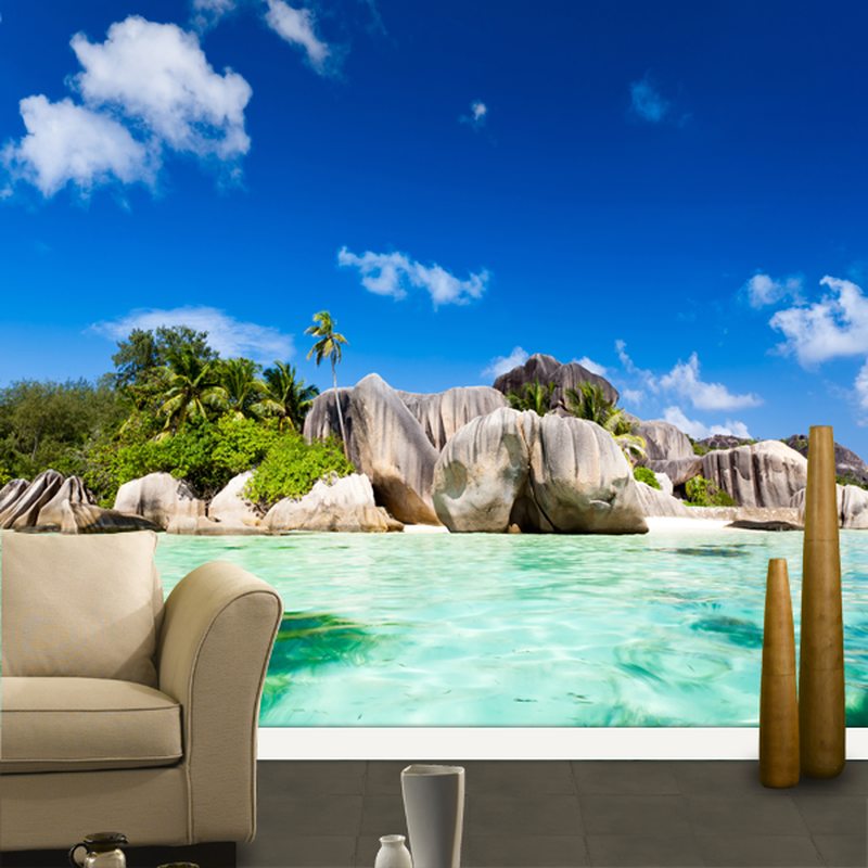 Poster extra large PARADISE ISLAND 300 x 280 cm