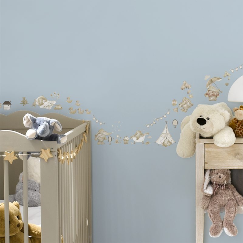 Sticker POETIC PARTY coloris sable beige
