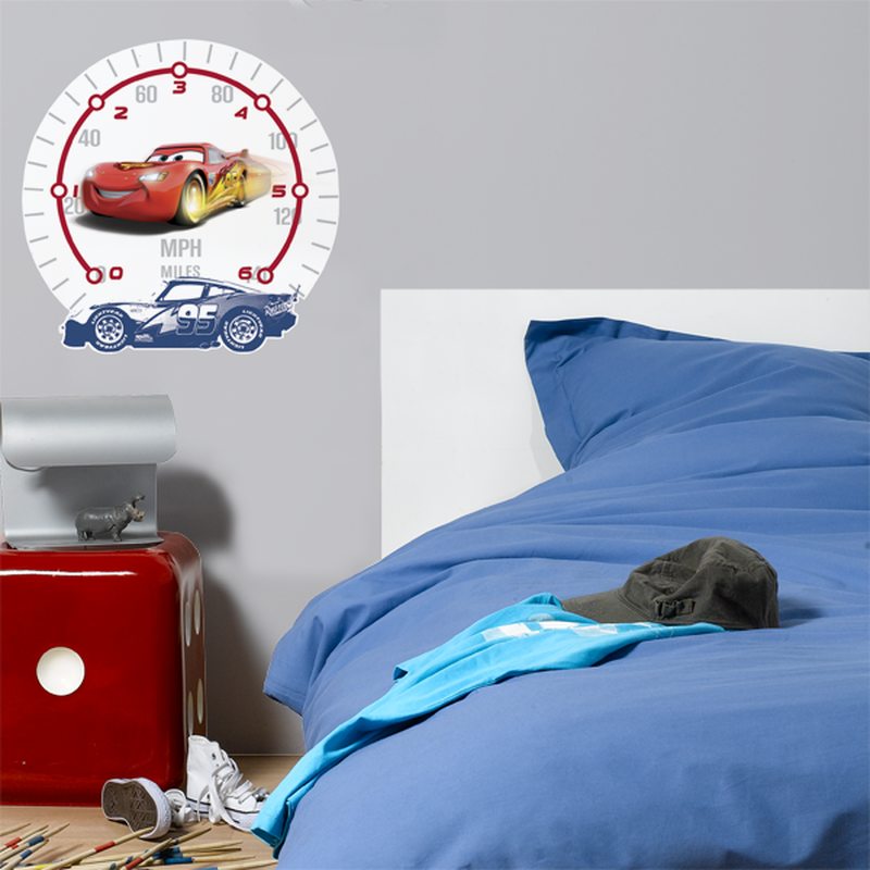 Sticker CARS coloris blanc