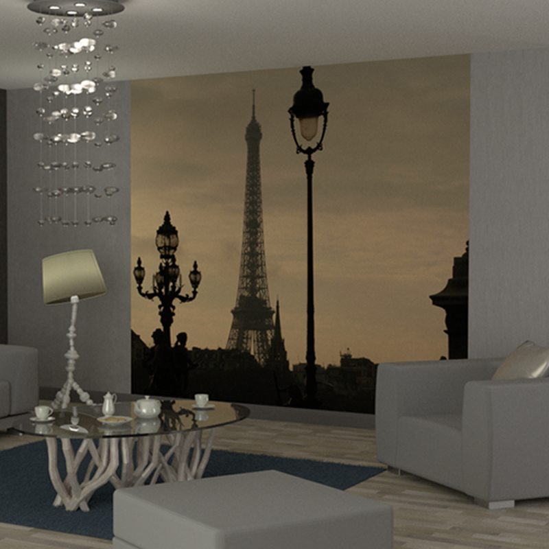 Papier peint panoramique XL PARIS 250 x 250 cm