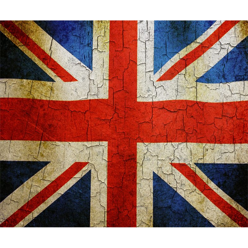 Papier peint panoramique XL UNION JACK FISSURE 300 x 250 cm