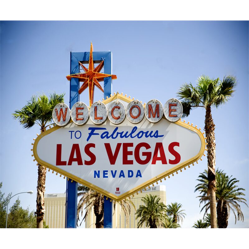 Papier peint panoramique XL WELCOME TO LAS VEGAS 300 x 250 cm