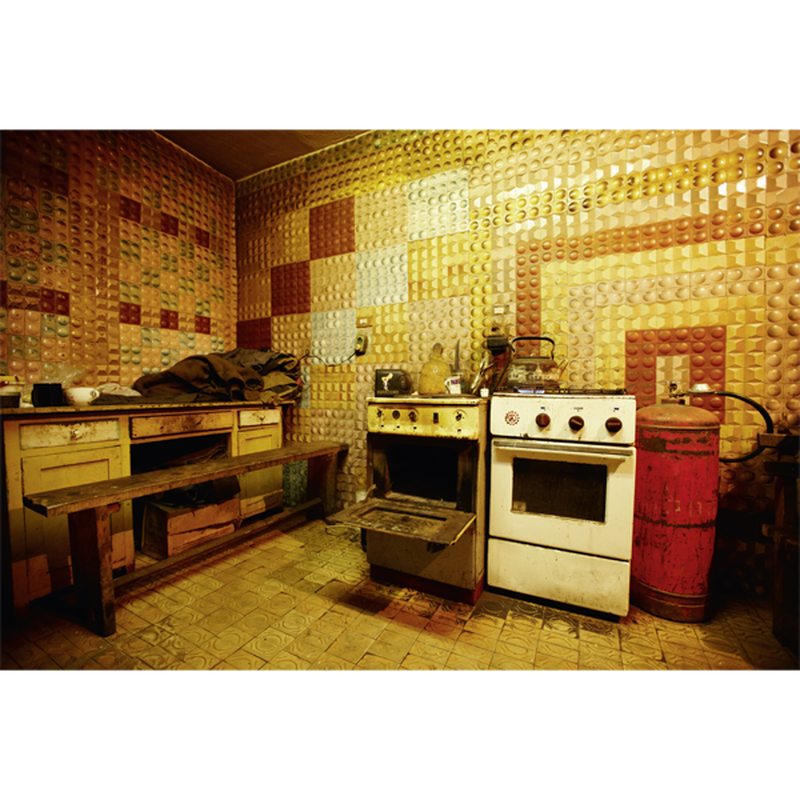 Papier peint panoramique XL KITCHEN OLD STYLE 400 x 270 cm