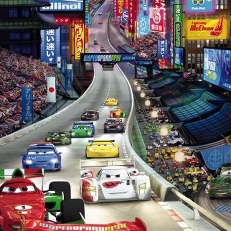Poster extra large CARS TOKYO 73 x 202 cm
