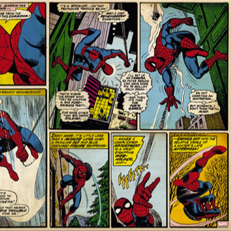 Poster extra large SPIDERMAN FORMAT BD 202 x 73 cm