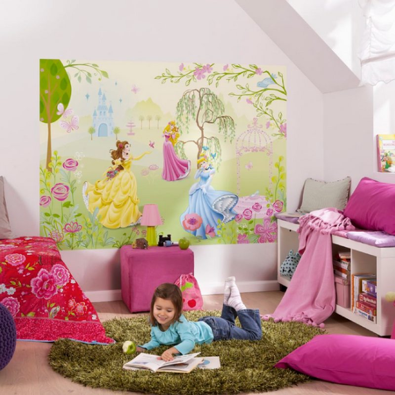 Poster extra large PRINCESSES DISNEY 184 x 127 cm