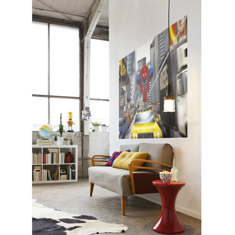 Poster extra large SPIDERMAN AU-DESSUS DES RUES 184 x 127 cm