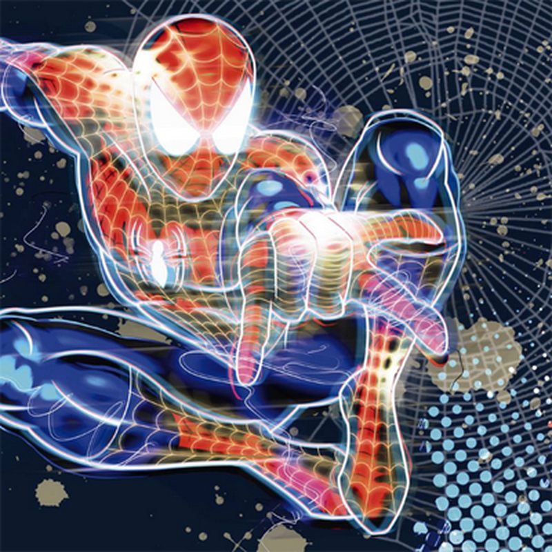 Poster extra large SPIDERMAN EN ACTION 184 x 127 cm