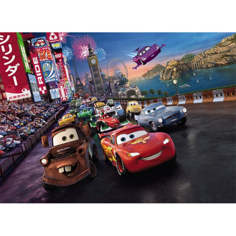 Poster extra large CARS LA COURSE 254 x 184 cm