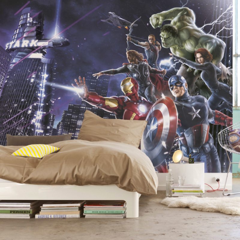 Poster extra large LES AVENGERS 254 x 184 cm
