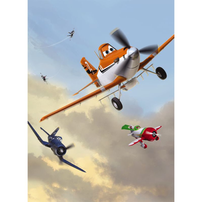 Poster extra large DUSTY ET SES AMIS 184 x 254 cm