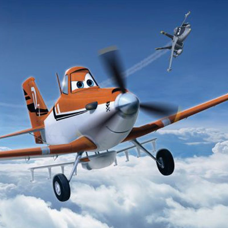 Poster extra large PLANES DANS LES NUAGES 368 x 254 cm