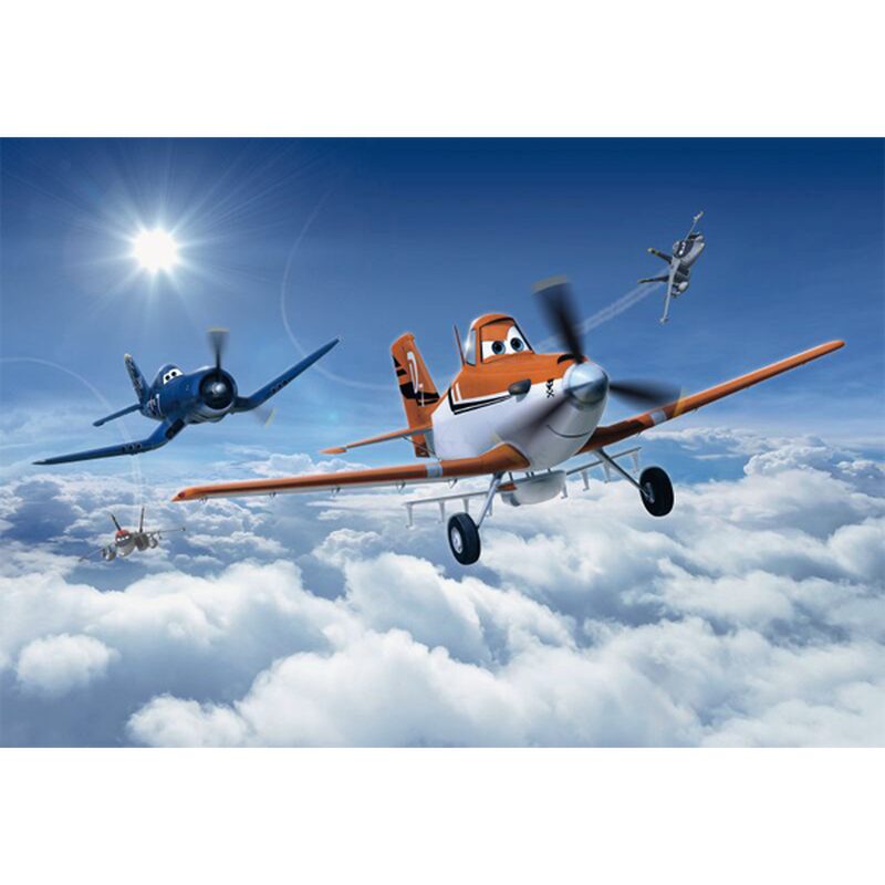 Poster extra large PLANES DANS LES NUAGES 368 x 254 cm