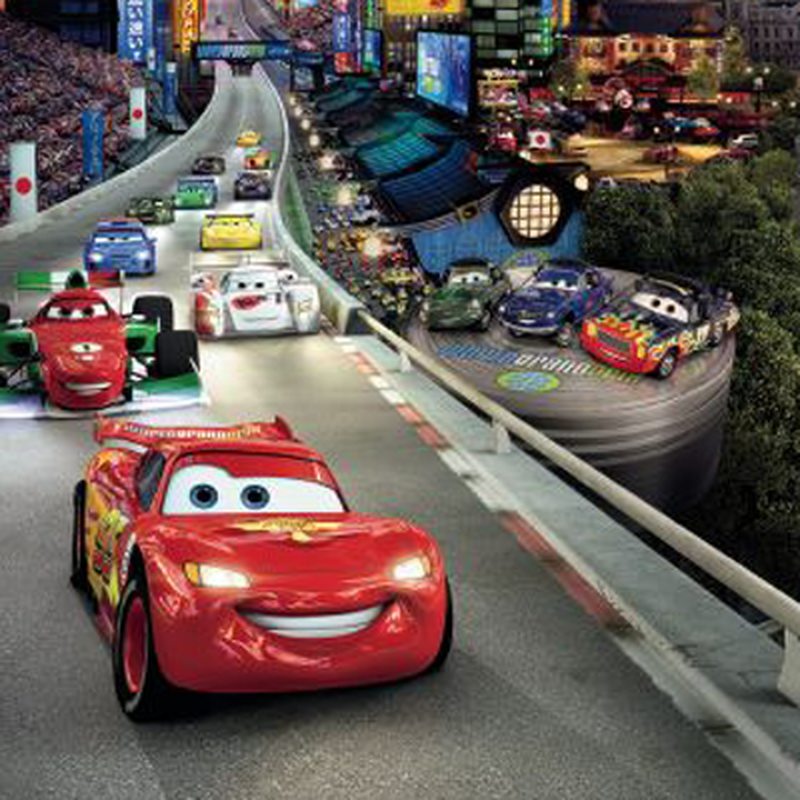 Poster extra large LE MONDE DE CARS 368 x 254 cm