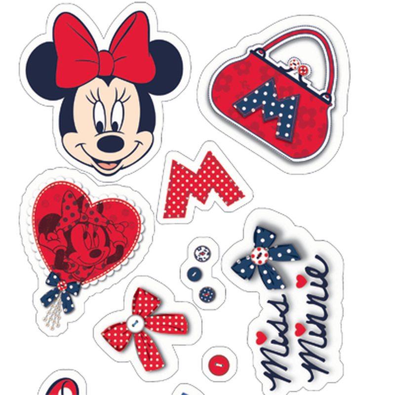 Sticker MINNIE coloris rouge minnie