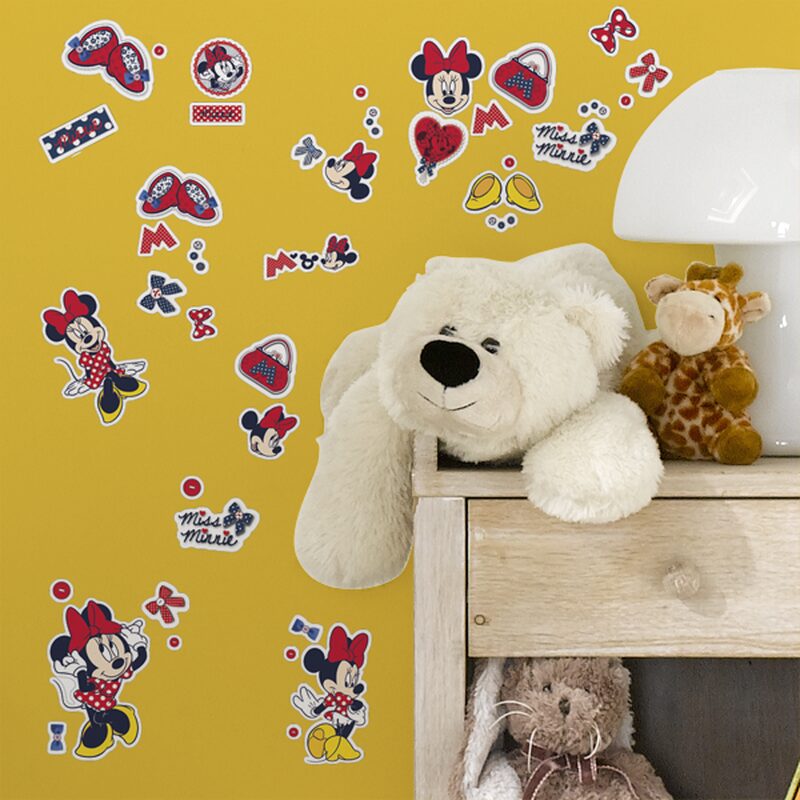 Sticker MINNIE coloris rouge minnie