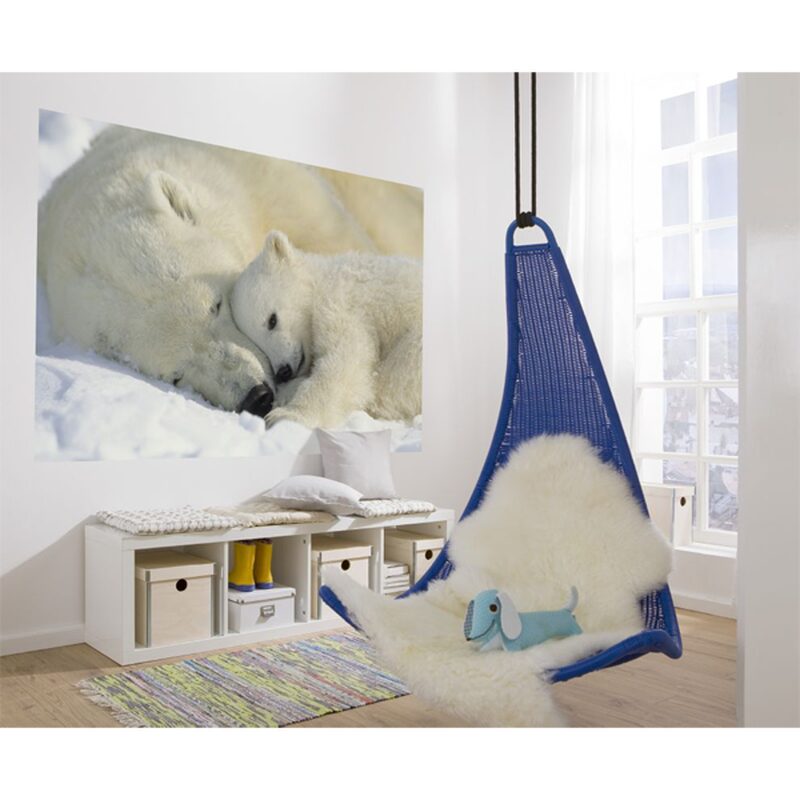 Poster extra large OURS POLAIRES 184 x 127 cm