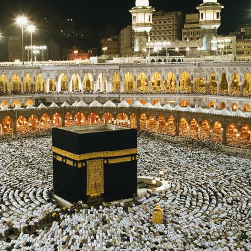 Poster extra large LA KAABA DE NUIT 388 x 270 cm