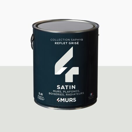 Saphyr Peinture Multi-supports Peinture reflet grisé Satiné
