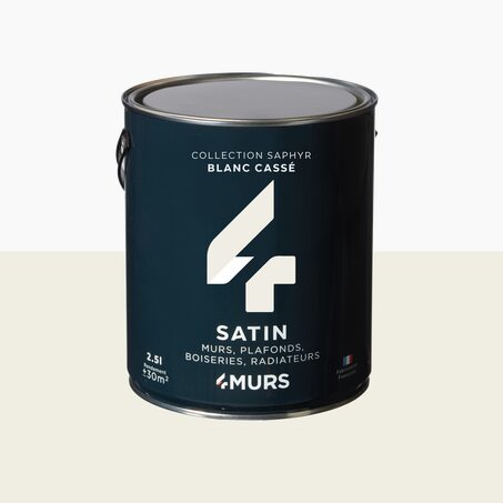 Saphyr Peinture Multi-supports Peinture blanc cassé Satiné