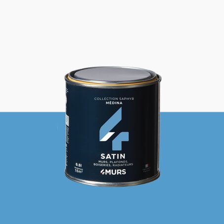 Saphyr Peinture Finition Peinture médina Satiné 0,5 L