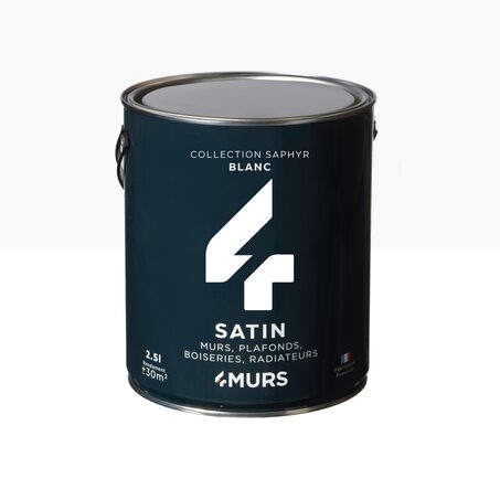 Saphyr Peinture Multi-supports Peinture blanc Satiné