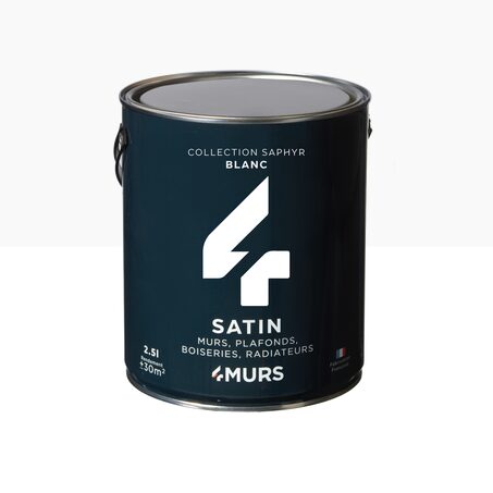 Peinture Multi-supports SAPHYR Alkyde blanc Satiné