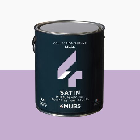 Peinture Multi-supports SAPHYR Alkyde lilas Satiné