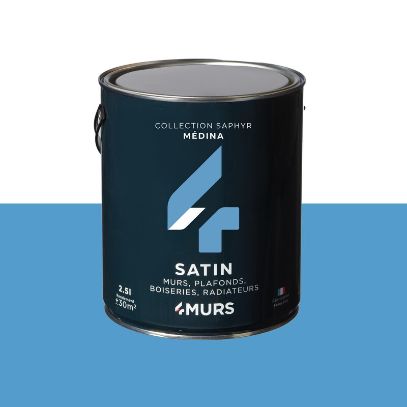 Peinture Multi-supports SAPHYR Alkyde médina Satiné 2,5 L