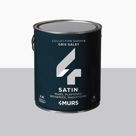 Peinture Multi-supports SAPHYR Alkyde gris galet Satiné