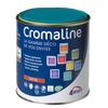 Cromaline Peinture Finition bleu pétrole Satiné 0,5 L