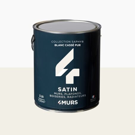 Saphyr Peinture Multi-supports Peinture blanc cassé Brillant