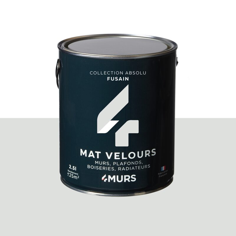 Peinture Multi-supports ABSOLU Acrylique fusain Mat 2,5 L