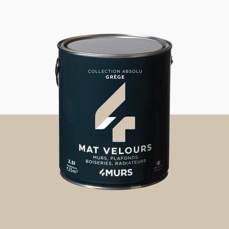 Peinture Multi-supports ABSOLU grège Mat 2,5 L