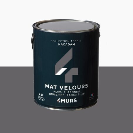 Peinture Multi-supports ABSOLU macadam Mat 2,5 L