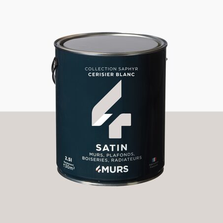 Saphyr Peinture Multi-supports Peinture cerisier blanc Satiné
