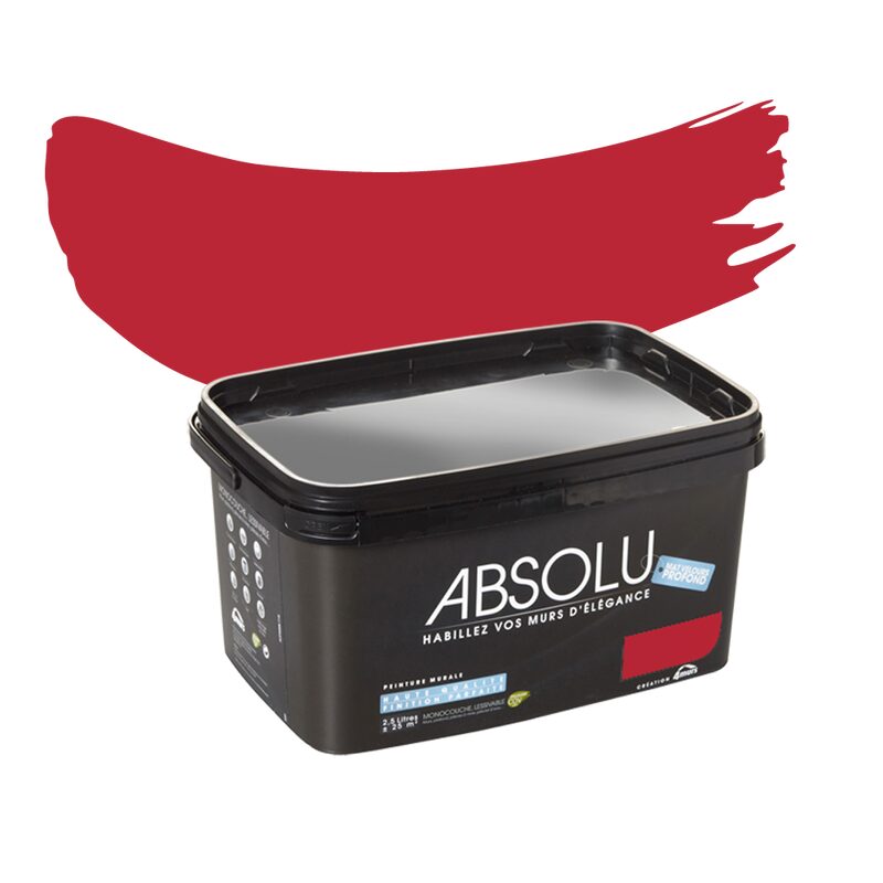 Peinture Multi-supports ABSOLU Acrylique passion Mat 2,5 L