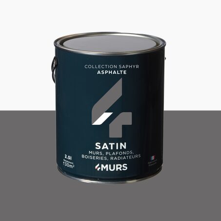 Saphyr Peinture Multi-supports Peinture asphalte Satiné