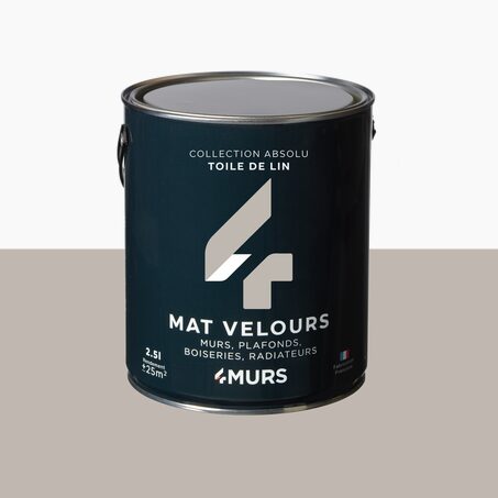 Peinture Multi-supports ABSOLU toile de lin Mat 2,5 L