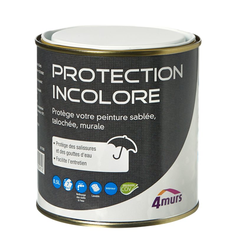 Peinture PROTECTION INCOLORE incolore Mat 0,5 L