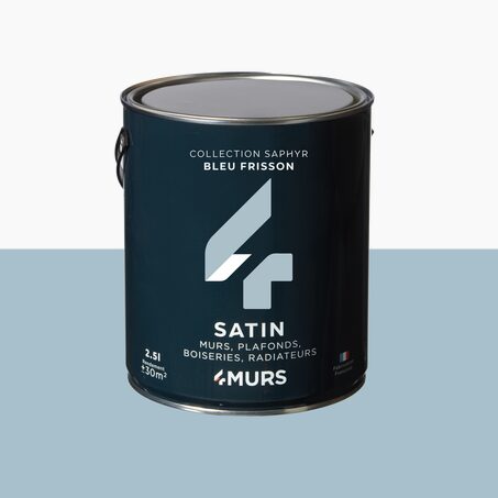 Saphyr Peinture Multi-supports Peinture bleu frisson Satiné