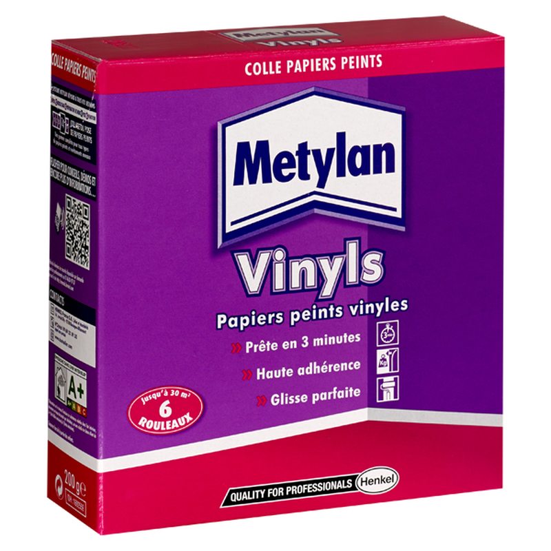 Colle papier peint vinyle Metylan 0,2 Kg