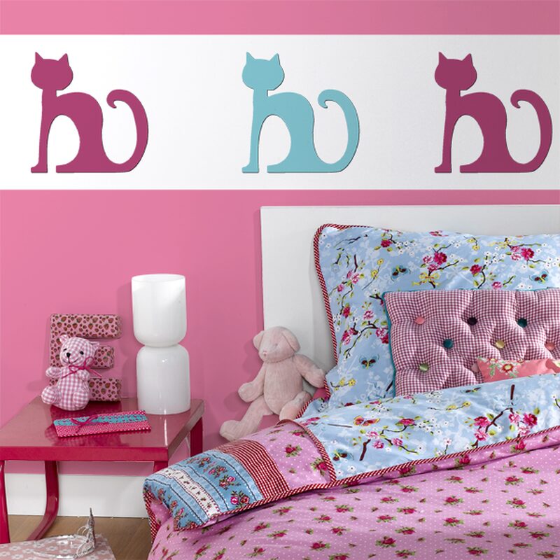 Décobois à peindre chat assis