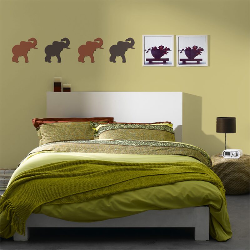 Décobois à peindre éléphant coloris éléphant