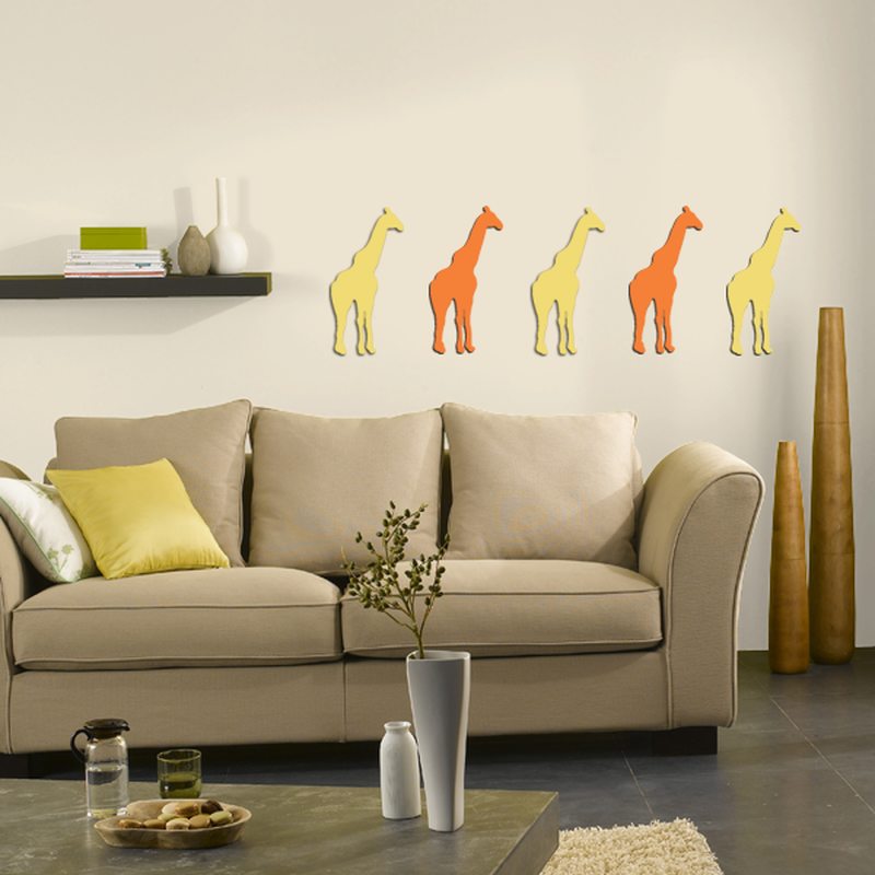 Décobois à peindre girafe