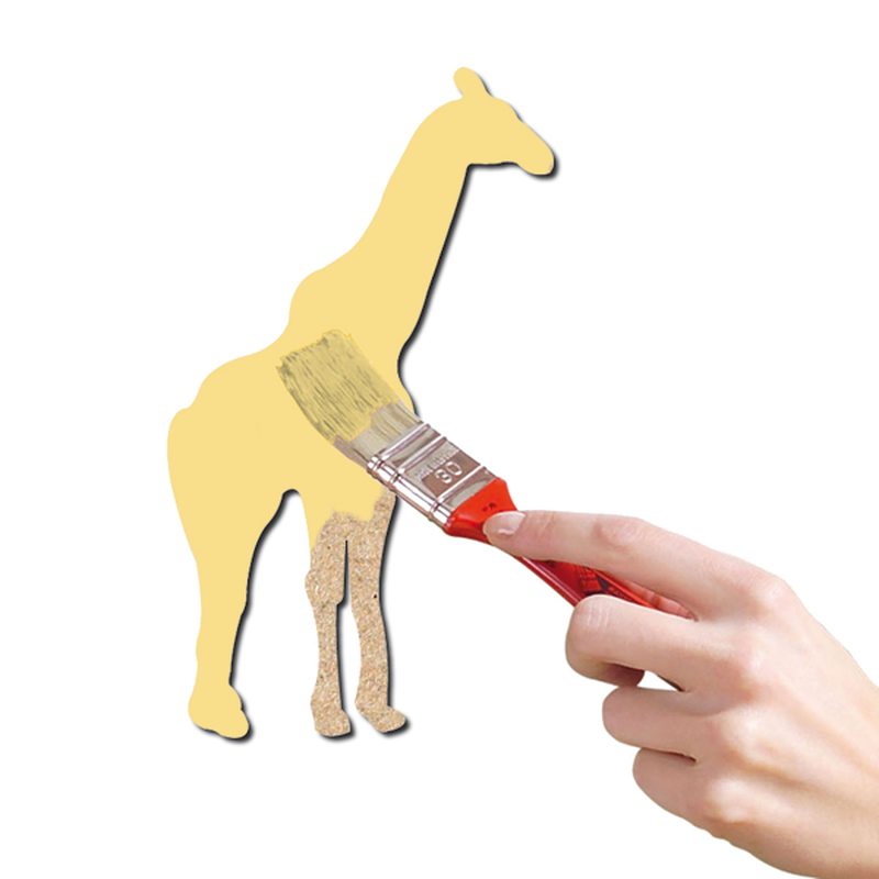 Décobois à peindre girafe