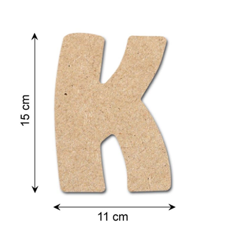 Décobois à peindre lettre K