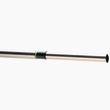 Barre à rideau PYRITE nickel satin 1,9 cm de 120,0 à 210 cm