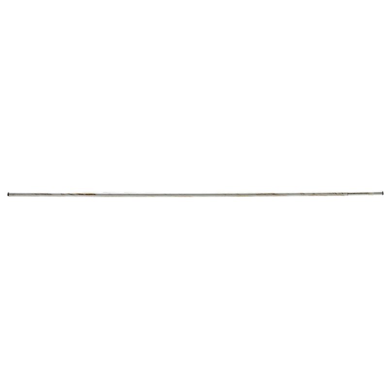 Barre à rideau CERUSITE coloris blanc  / doré diamètre barre 1,9 cm longueur extensible de 120,0 à 210 cm